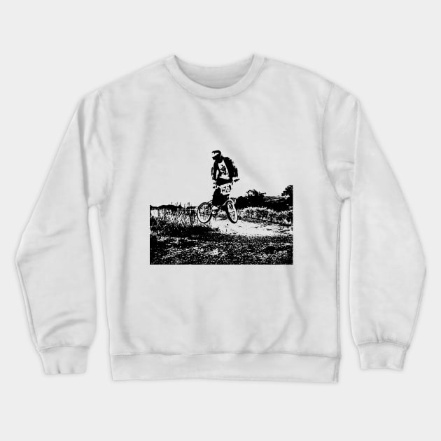 BMX Crewneck Sweatshirt by rickylabellevie